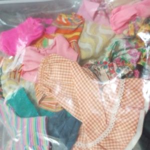 Mixed Lot of vintage Barbie Doll Clothes.